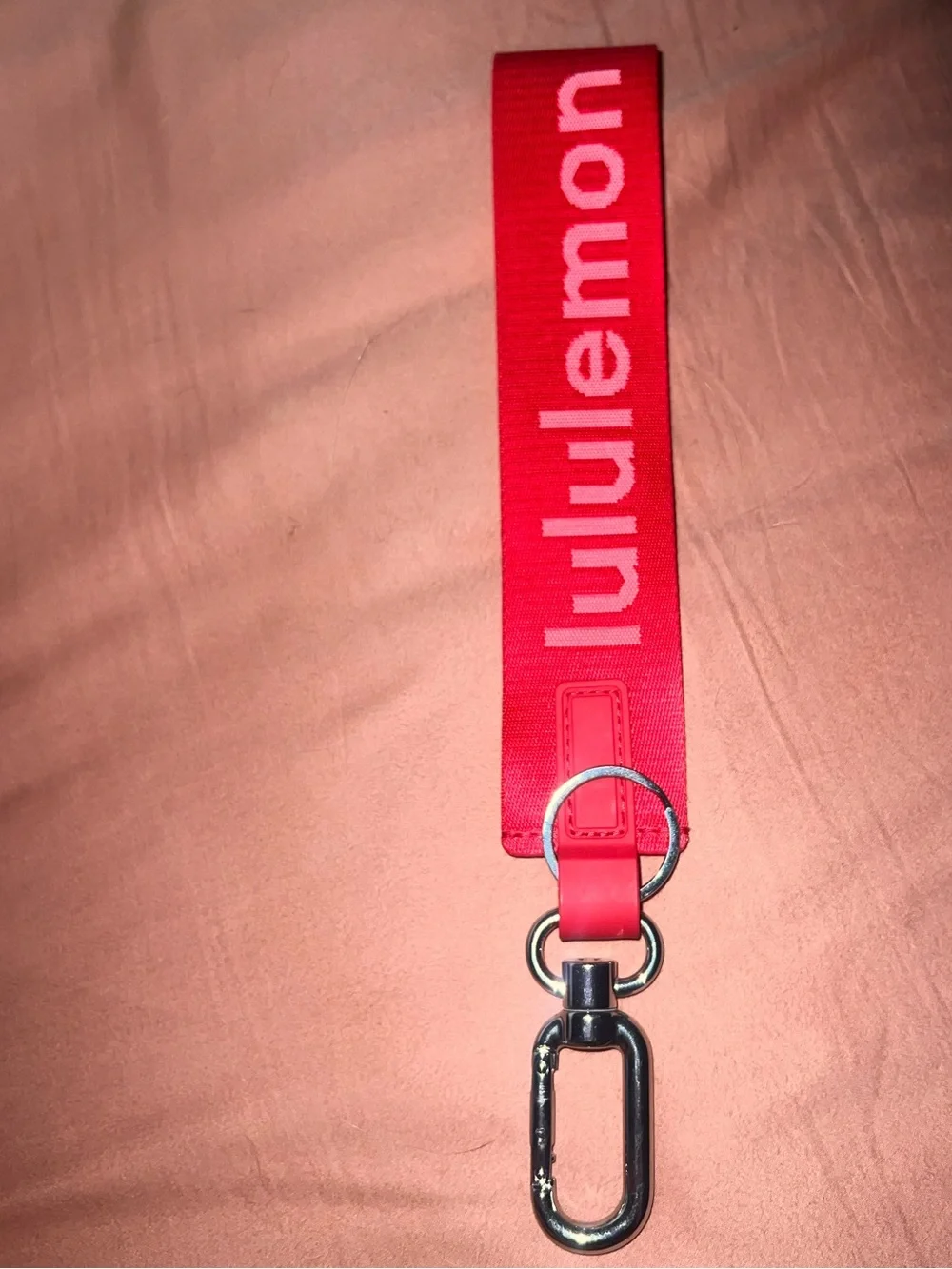 Lululemon Never Lost Keychain